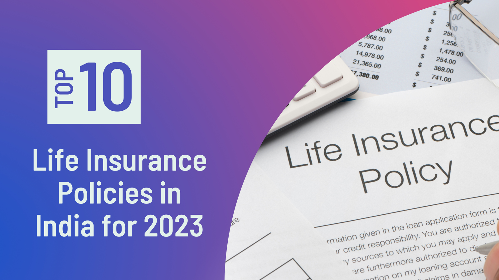 Top 10 Life Insurance Policies in India for 2023